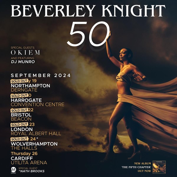 Beverley Knight 50 Tour