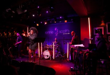 Mica Paris at Ronnie Scott's. Credit: Carl hyde