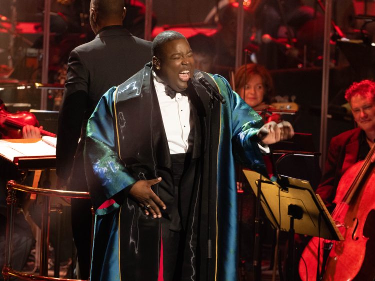 Jacob Lusk at Soul Revolution. Credit: BBC / Sisi Burn