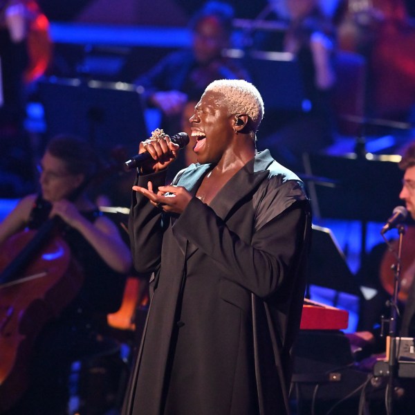 Moses Sumney. Credit: Mark Allan/BBC