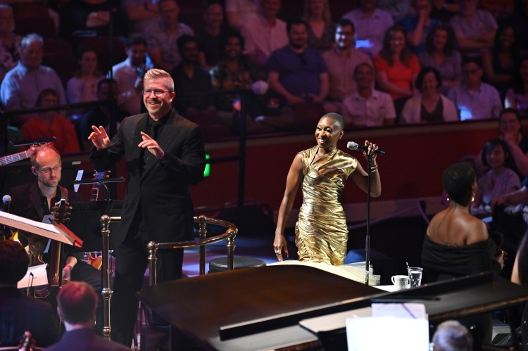 Cynthia Erivo & Edwin Outwater. Credit: BBC/Chris Christodoulou