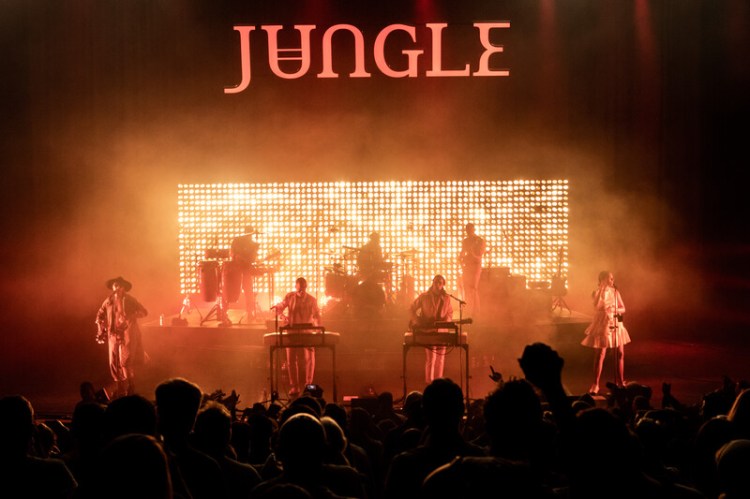 Jungle perform in Royal Festival Hall as part of Nile Rodgers' Meltdown, 05.08.19, credit of Victor Frankowski